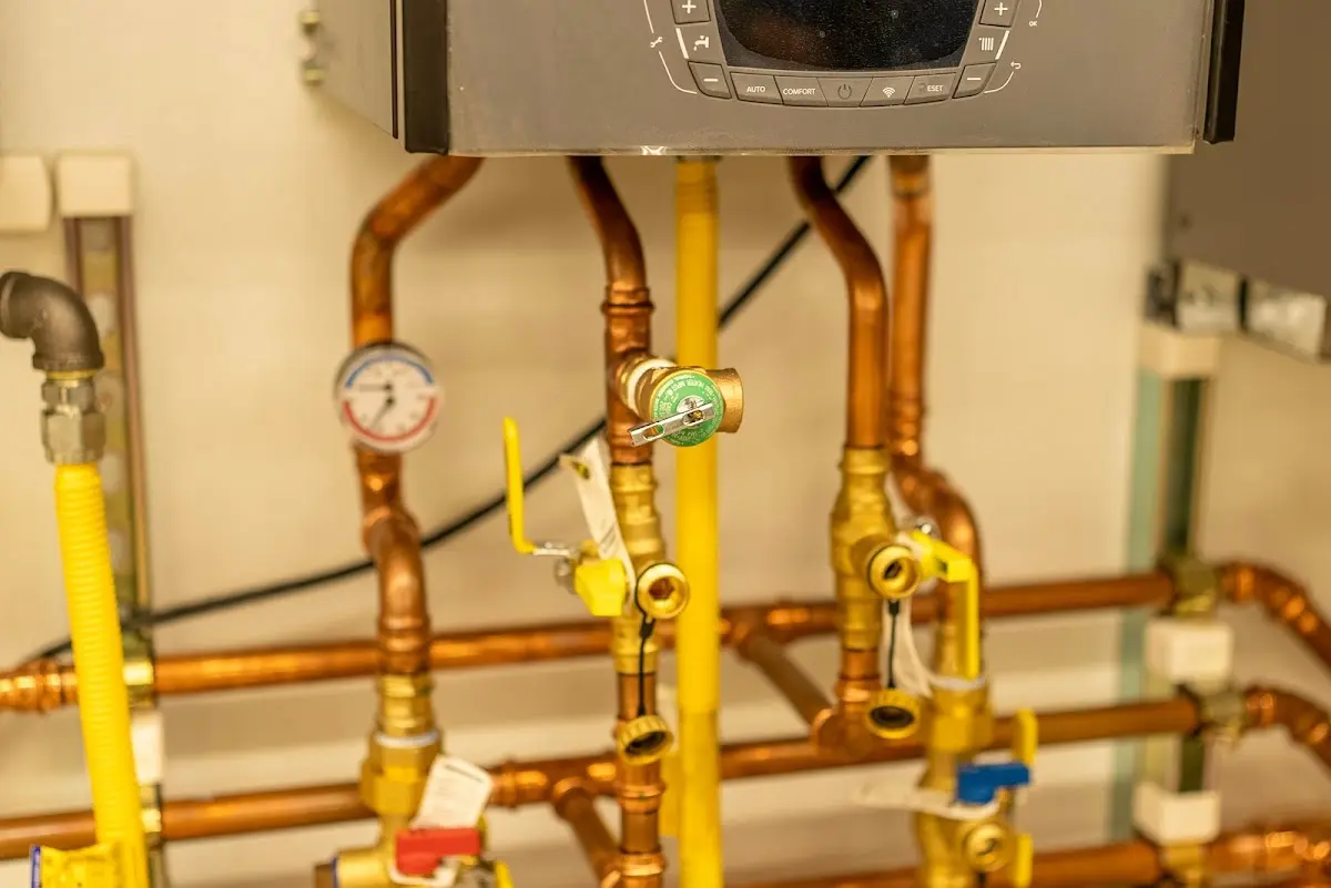 Licensed technician providing Slab Leak Repair for a homeowner in North Baltimore